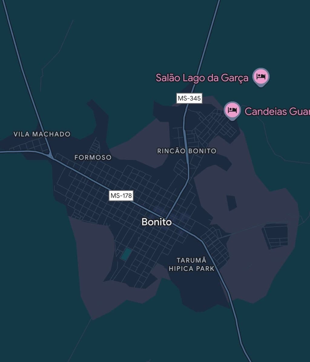 Localização no mapa